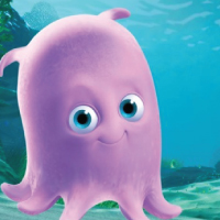 picture of the character pearl from finding nemo.